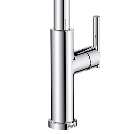 Bristan Jule Sink Mixer with pull-out extending hose and Eco Start JU PULLSNK C